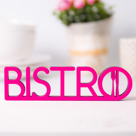 Dekoschriftzug "Bistro"