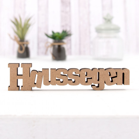 3D-Schriftzug Haussegen