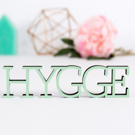 Dekoschriftzug Hygge