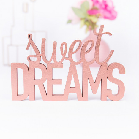 3D-Schriftzug Sweet Dreams