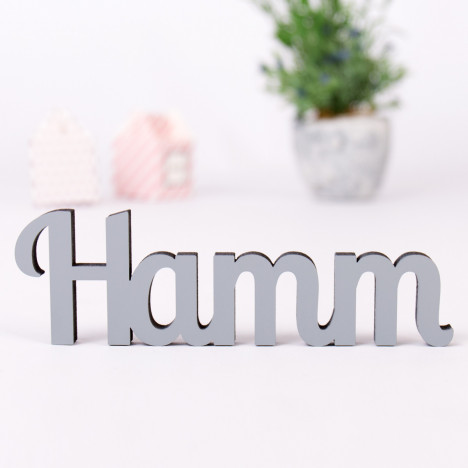 Dekoschriftzug Hamm