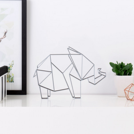 ORIGAMI 3D-Motiv Elefant