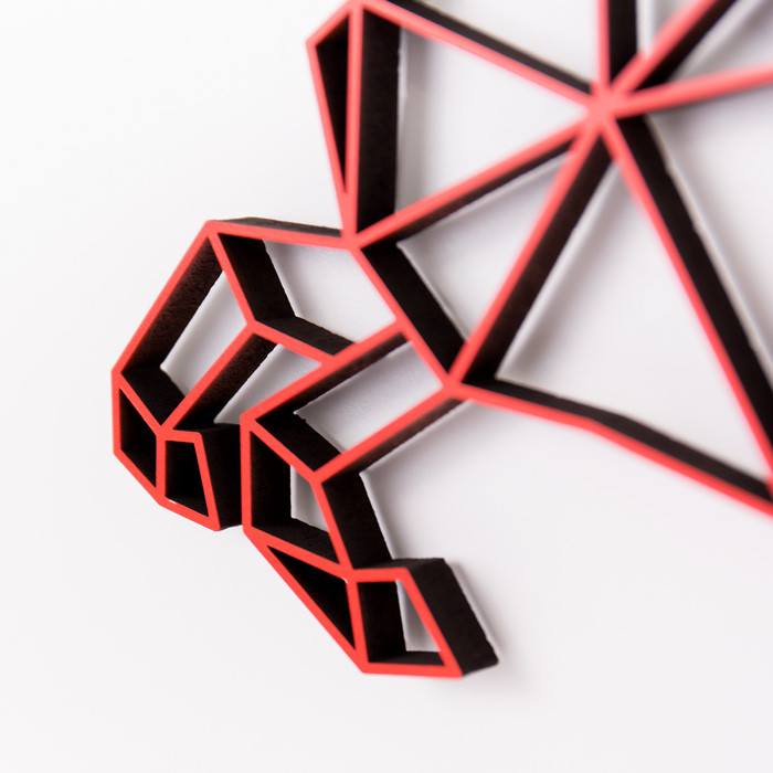 Origami 3d Motiv Pferd