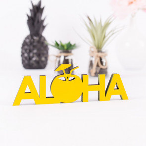 Dekoschriftzug Aloha