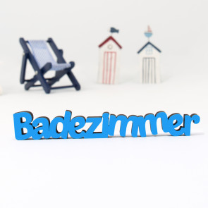 Dekoschriftzug Badezimmer