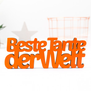 Dekoschriftzug Beste Tante der Welt