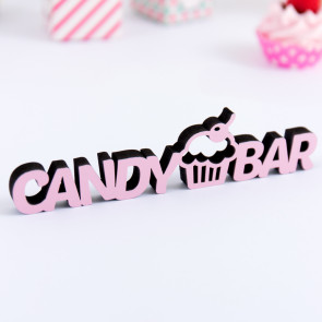 Dekoschriftzug Candybar