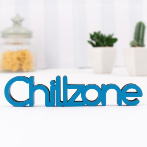 Dekoschriftzug Chillzone