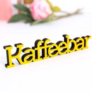 Dekoschriftzug Kaffeebar