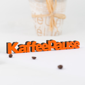 Dekoschriftzug Kaffeepause