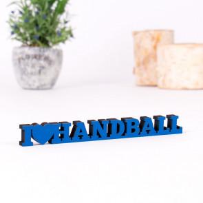 Dekoschriftzug I love Handball