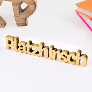 Dekoschriftzug Platzhirsch