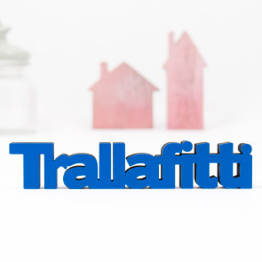 3D-Schriftzug Trallafitti