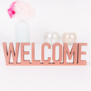 Welcome 3D-Schriftzug