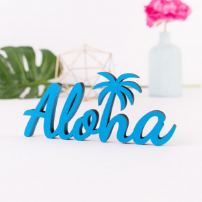 Dekoschriftzug Aloha