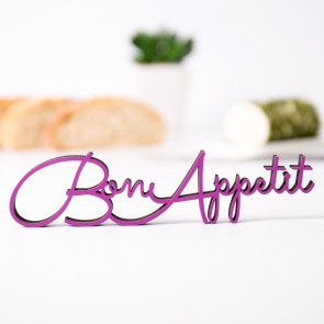 Dekoschriftzug "Bon Appetit"