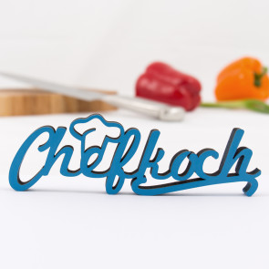 Dekoschriftzug Chefkoch