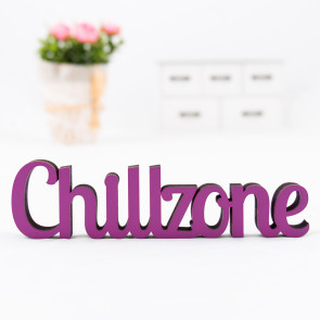 Dekoschriftzug Chillzone