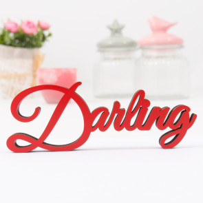 Dekoschriftzug Darling