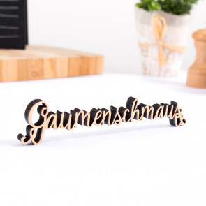 Dekoschriftzug Gaumenschmaus
