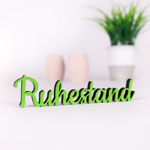 Dekoschriftzug Ruhestand