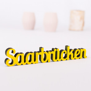 Dekoschriftzug Saarbrücken