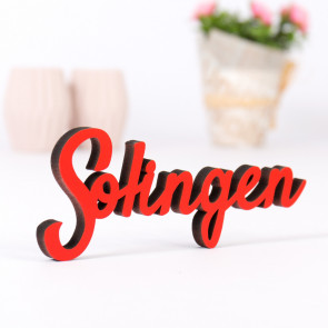 Dekoschriftzug Solingen