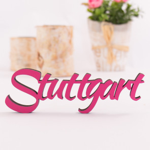 Dekoschriftzug Stuttgart