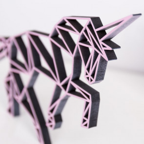 ORIGAMI 3D-Motiv Einhorn