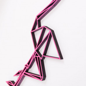 ORIGAMI 3D-Motiv Flamingo