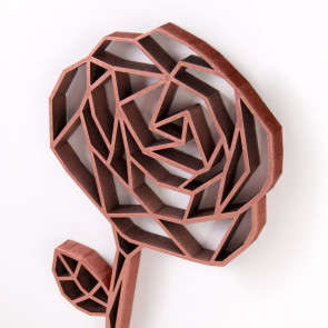 ORIGAMI 3D-Motiv Rose