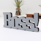 3D Schriftzug Boss