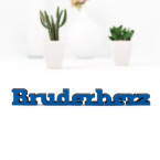 3D-Schriftzug Bruderherz