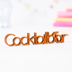 Dekoschriftzug "Cocktailbar"