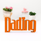 3D-Schriftzug Darling