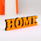 3D-Schriftzug Home