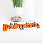 3D-Schriftzug Lieblingstante