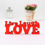 3D-Schriftzug Live Laugh Love