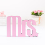 3D-Schriftzug Mrs.