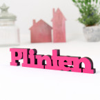  3D-Schriftzug Plinten