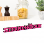 3D-Schriftzug Sterneköchin