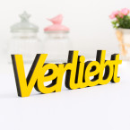 3D-Schriftzug Verliebt