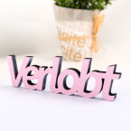 3D-Schriftzug Verlobt