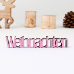 Dekoschriftzug Weihnachten