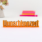 3D Schriftzug Wunschkonzert