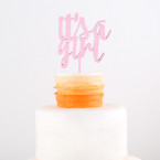 Cake Topper it's a girl