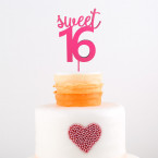 Cake Topper sweet 16