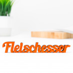 Dekoschriftzug Fleischesser