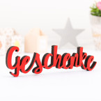 Dekoschriftzug Geschenke