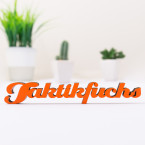 Dekoschriftzug Taktikfuchs